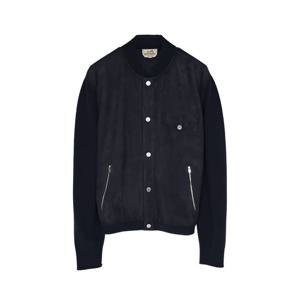 [엘러브] 새상품 에르메스 25FW 데반 큐어 버튼 남성 블루종 L 마린 5HA1321