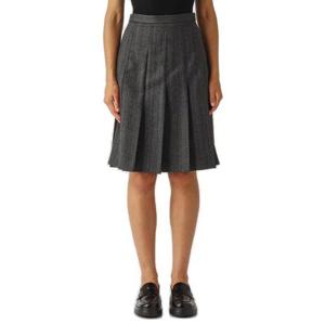 25 FW 막스마라 스튜디오 플리츠 울 미디 스커트 2526106012600