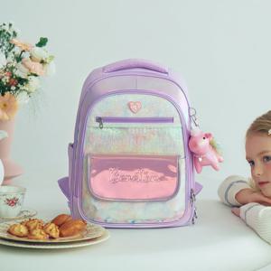 [베네통키즈] 블링 플랩 책가방_QCBG02611LV