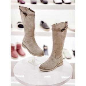 세레스 세이브존03 세레스 여성 논슬립 기모안감 스웨이드 쿠션 롱부츠 3cm AGNRS76AG-1