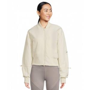 아디다스 바이 스텔라 매카트니 우븐 보머 크롭 JX9106 아몬드 밀크/SMC