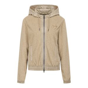 [마스터바니] 여성 자수 부클 믹스 패딩 후드 점퍼 421E4JP481BG