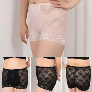 레이스 망사 복부파워넷 빅사이즈 숏사각거들 0210ui