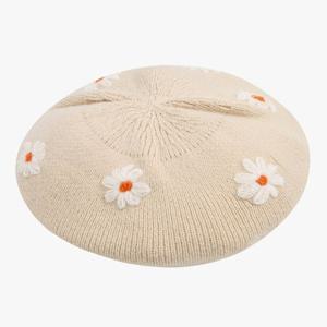 [밀리밤]니트 플라워 베레모 MLAH24W51  NC해운대점