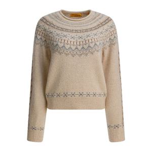 게스트인레지던스 니트 패턴 크루넥 풀오버 스웨터 W38827AM SN