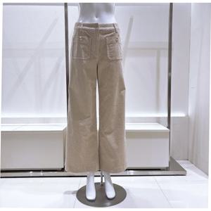 [비지트인뉴욕] 코듀로이 와이드 스트레이트 팬츠 VBBLP20