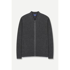 [예작] 남성 헨리넥 풀짚업 니트 가디건 EWCD455