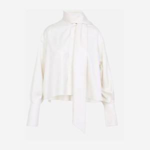 셀린느 타이 넥 실크 블라우스 RC095 0H2501RD