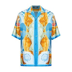 베르사체 긴팔 셔츠 1A16095 1003926 5X000 BLUE