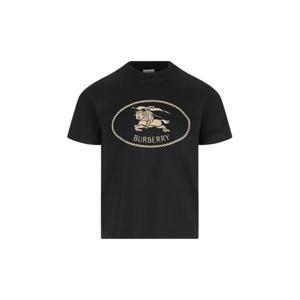 버버리 나이트 스탬프 코튼 티셔츠 8111658A1189 P26 Black