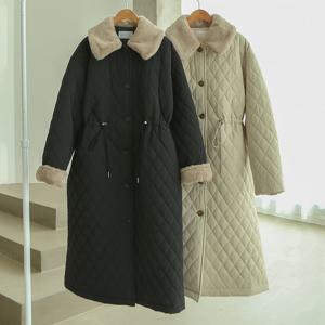 나야홍 / 빅사이즈아우터 G207L510 다이아퍼카라롱패딩 LY