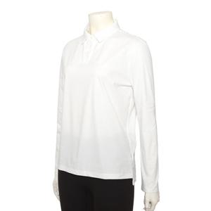 안다르 여성 에어리핏 피치 스탠다드핏 카라 롱슬리브 화이트 AMFLS-14 AMFLS-14WHT