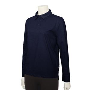 안다르 여성 에어리핏 피치 스탠다드핏 카라 롱슬리브 네이비 AMFLS-14 AMFLS-14DNV