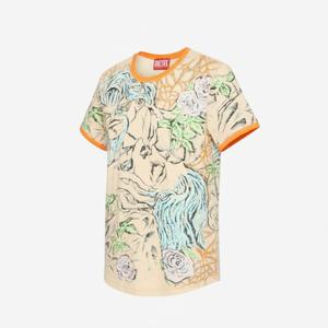 디젤 T 언커티 롱 Q2 티셔츠 - 멀티  A166360KNAU7FB