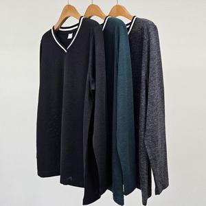 나야홍 / 빅사이즈티 T458L510 리즈브이양면니트루즈티 MN