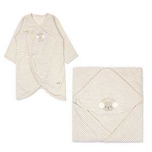 [오가닉맘]알렉사배내가운+속싸보 2종세트(MGF7CA06_12)