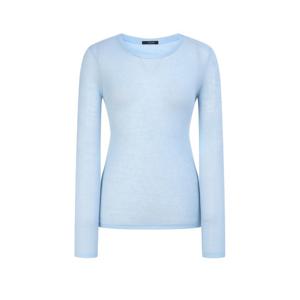 질스튜어트 뉴욕 여성 25SS 블루 단색 울혼방 긴팔티셔츠 WJTS5B700B1