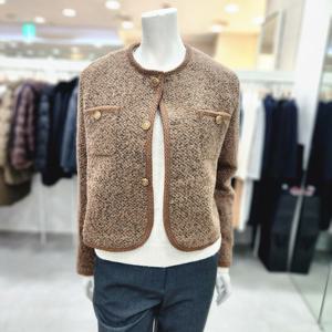 [KL]트위드 라인 자켓 KWJKPL2001_DG