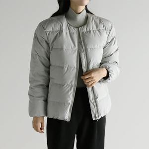 [바네사빈] 고퀄리티 안감털 덕다운 라운드 패딩 v01410