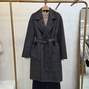 [크레송]리버시벌  체크 밸티드 코트  NWCGHG52DG