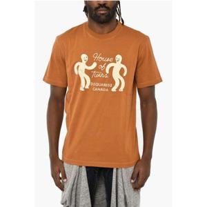 디스퀘어드2 반팔 티셔츠 S74GD1187 S22427 205 Brown