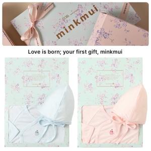 [밍크뮤]체리리오셀SET배내바디슈트 36170-040-07 36170-040-08 출산백일돌선물