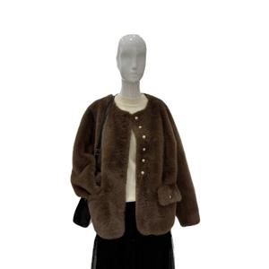 [숲]노카라 페이크퍼 자켓  SBADB81J