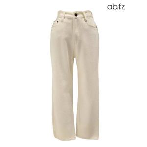 [에이비에프지]기모 일자핏 면 팬츠 APA1HP42B