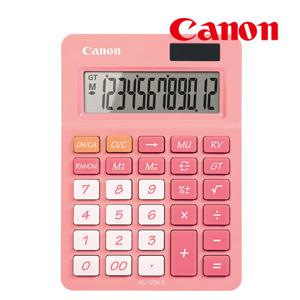캐논 컬러계산기 AS-120-2(SP) 핑크 사무용 판촉 인쇄