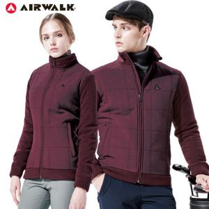 에어워크 본딩자켓 6569 패딩자켓 와인 골프자켓