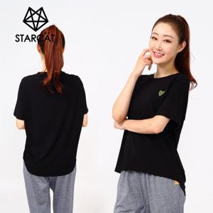 요가복상의 필라테스복 TS11WX10 빅사이즈 티