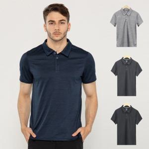 지프라브 남성 PK 기능성 폴리 스포츠 카라 반팔티셔츠