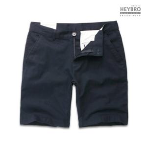 [헤이브로]남녀 커플 스탠다드 스판 면반바지 5부바지_베이직블