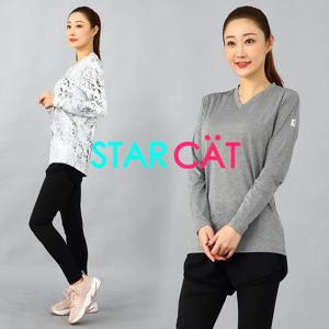 요가복 필라테스복 여성운동복 상의 슬림롱브이넥티 A6TL109P1