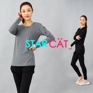 홈트 여성운동복 필라테스상의   롱 슬림핏 긴팔티 TL09WU8