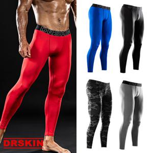 [DRSKIN] 남성 라인 컴프레션 타이즈 스포츠 레깅스 바지 9부