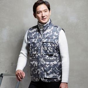 KSK689 겨울 밀리터리 얼룩이 경량 회사단체 행사 작업조끼