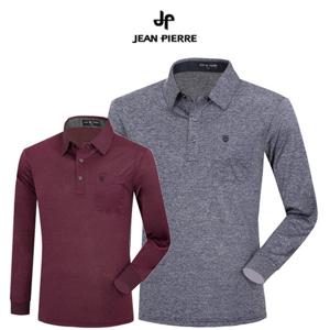 쟌피엘 포켓 무지 카라 긴팔티셔츠 Model No_J2-0E179