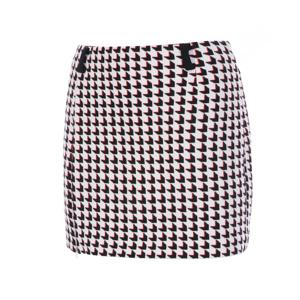 [볼빅어패럴] 여성 골프 패턴 니트 큐롯 스커트 VLCULA01_IV