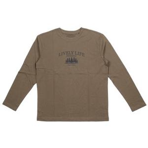 [백화점][뱅뱅]남녀공용 레터링 긴팔 면 티셔츠 NTK710