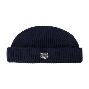 메종키츠네 폭스 헤드 라지 비니 PM06112KT1022 0413 (남여공용)