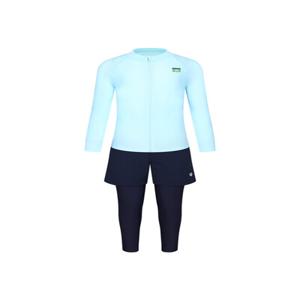 [아레나수영복] 웨이브데이 아동 레저 래쉬가드 세트 A3BB1BS05BLU