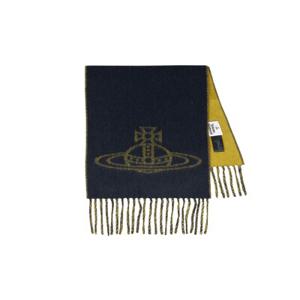 비비안웨스트우드 싱글 ORB 머플러 81030006 W00ZH K409 (남여공용)