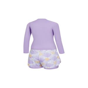 [아레나수영복] 트로피카나 레저 짚업 래쉬가드 세트 A3BL1PS10LAV