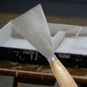 엄지척 소형 헤라칼 스크래퍼 껌칼 미장 끌개