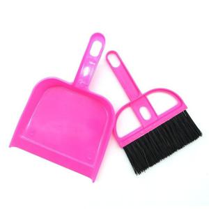 엄지척 책상 청소 미니 빗자루세트