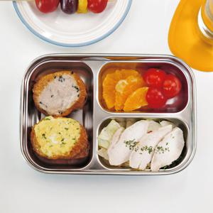 인콕 인콕 스텐 다이어트 식판 직사각 3구