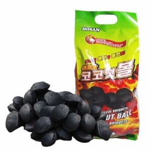 조르지오 코코넛볼 숯가루 2.9kg 바베큐참숯 숯불숯 구이용숯