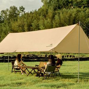 조르지오 감성캠핑 헥사 렉타 타프 쉘 면 타프스크린 그늘막 L