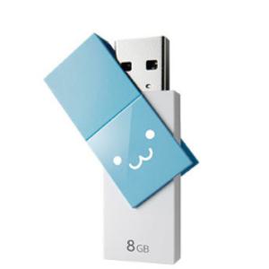 엘레컴코리아(주) 엘레컴 회전식 USB메모리 8G 블루 CFL-0244